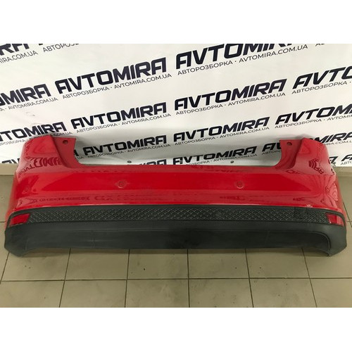 Бампер задний под парктроники Ford Focus 3 2011-2014 BM51A17906AH